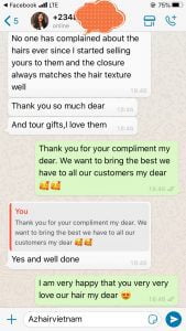 AZ HAIR's Feedback (1)