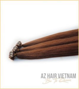 Tape Hair Extensions Real Tape Hair Virgin Hair Vietnamese Best Human Hair Quality Brown Color By AZ Hair Vietnam