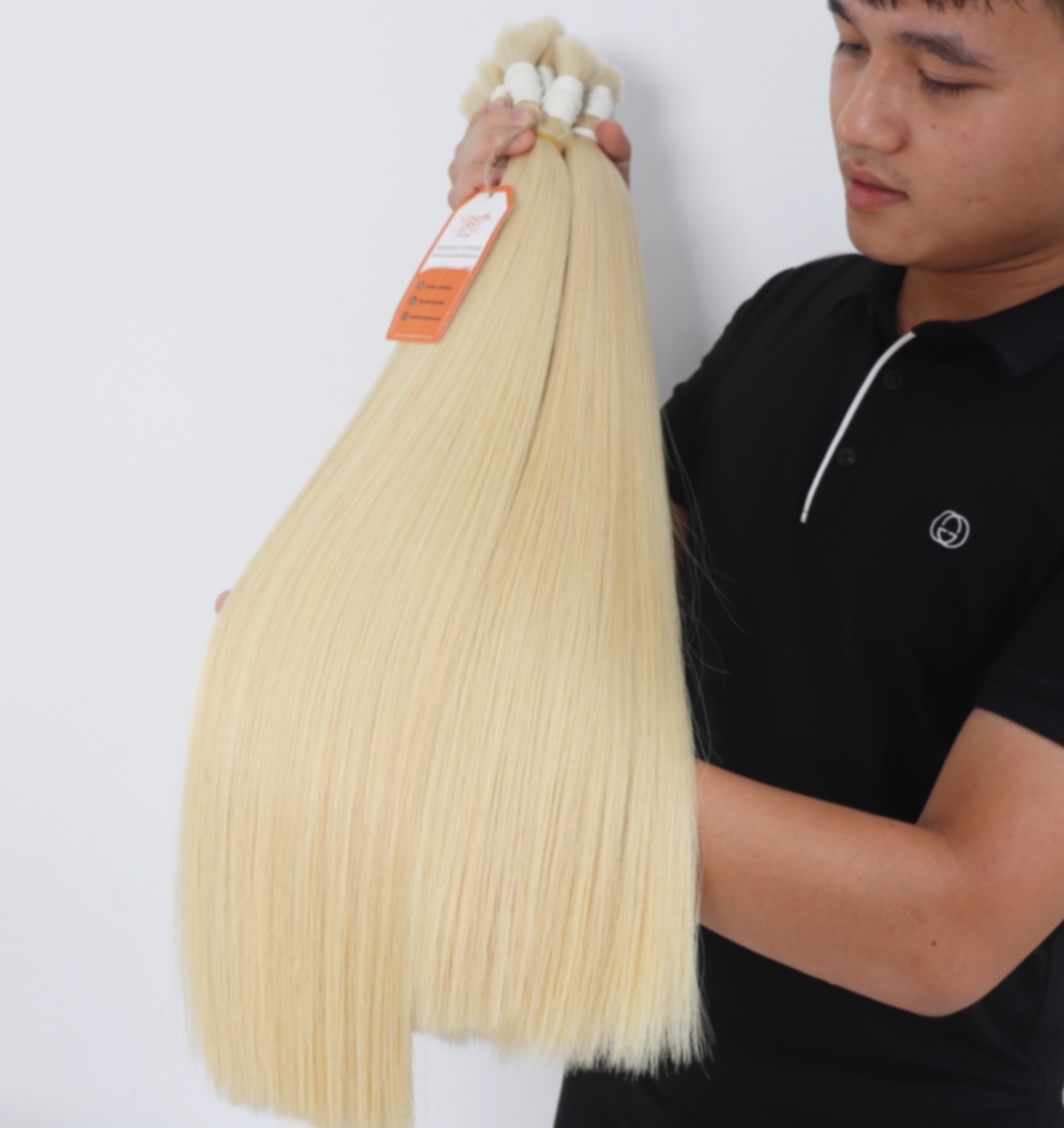 Wholesale Price Bulk Human Hair #613ash Color Extension Vietnamese