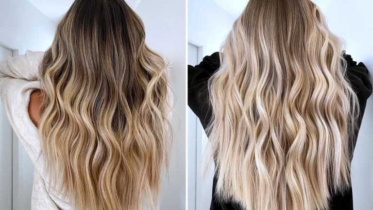 reverse balayage is the coolest hair color