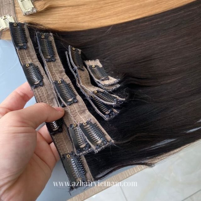 100%-Human-Hair-Clip-In-No-Mix-Synthetic-Wholesale-Price