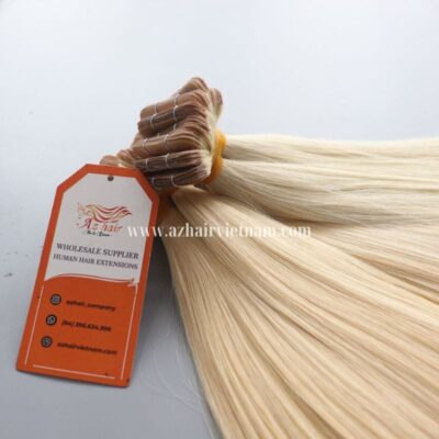 100%-Human-Hair-Tape-Hair-Extensions-Light-Blonde-Factory-Price