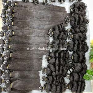 Black-Color-100%-Remy-Human-Hair-Weft-Hair-Extensions-Factory-Price