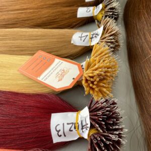 Colored-Nano-Tip-Hair-Extension-100%-Human-Hair-From-14″-32''