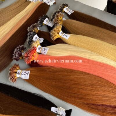 Colored-Nano-Tip-Hair-Extension-100%-Human-Hair-From-14″-32''