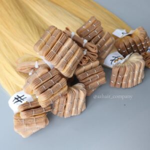 Silky-Straight-Tape-In-Light-Blonde-Color-Hair-Extensions-100%-Remy-Vietnamese-Hair