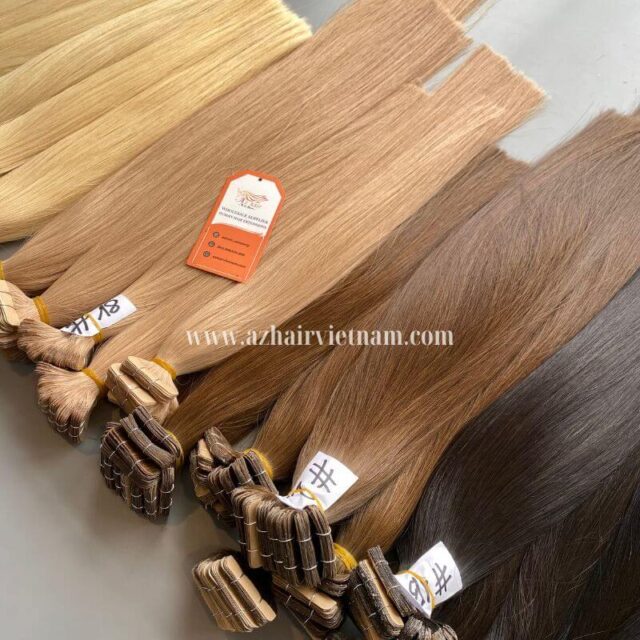 Super-Double-Drawn-Vietnamese-Human-Hair-Colored-Tape-Hair-Extensions-100%-Remy-Hair