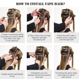 How-To-Install-Tape-In-Hair-Extensions