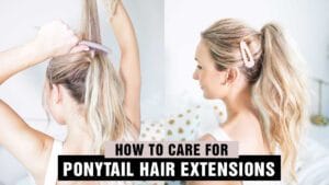 How-To-Care-For-Ponytail-Hair-Extensions