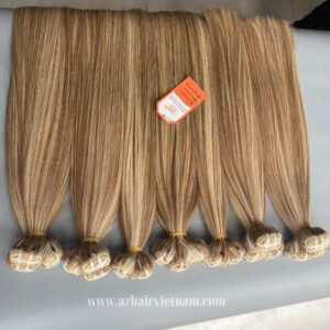 Human-Hair-Supplier-Weft-Hair-#613-mix-#5-Color-Extensions-Hair-Bundles