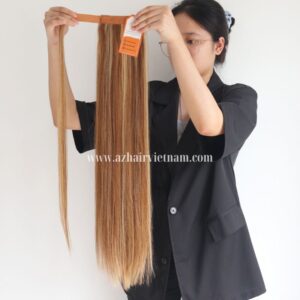 Luxury-Hair-Quality-Ponytail-Hair-Extensions-Highlight-Color-Factory-Price