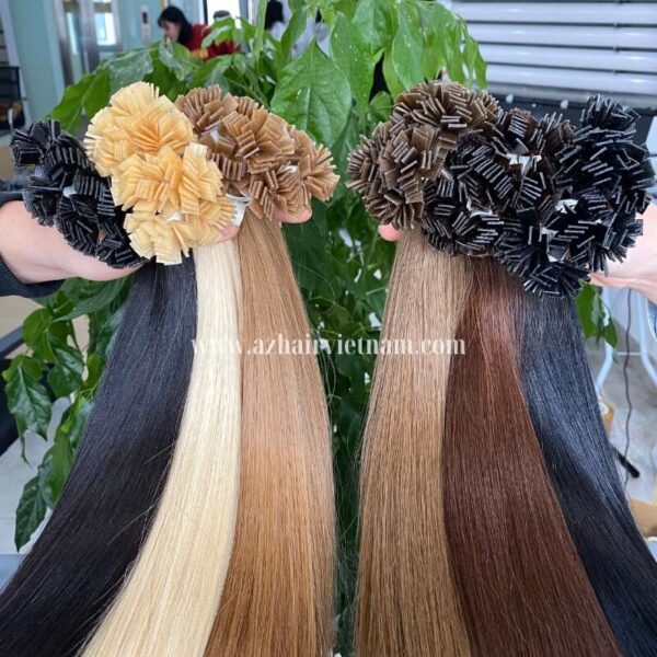 Super-Double-Drawn-A+++Flat-Tip-Colored-Hair-Extensions-Wholesale-Price