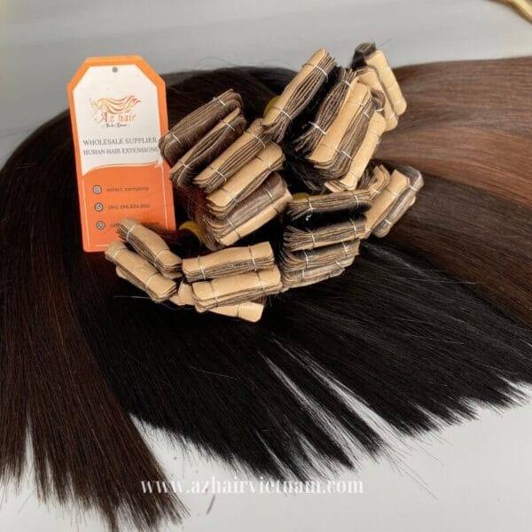 Tape-Hair-Extensions-Full-Cuticle-100%-Vietnamese-Human-Hair-Factory-Price