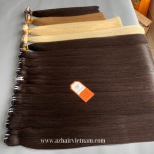 Top-Wholesale-Weft-Hair-#1B-Color-Straight-Extensions-Vietnamese-Human-Hair