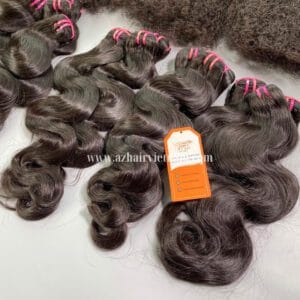 Weft-Hair-Extensions-in-Body-Wavy-Burmese-Curly-Wholesale-Price