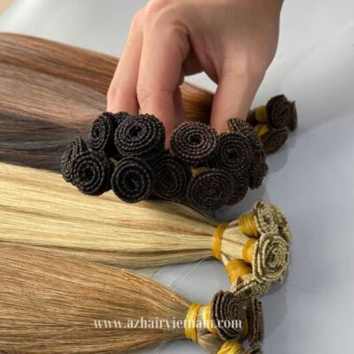 Wholesale-Price-Vietnamese-Colored-Hand-Tied-Weft-Hair-Extensions