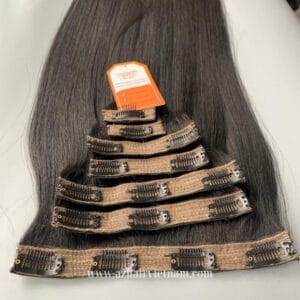 High-Quality-Clip-In-Hair-Extensions-Natural-Color-From-Vietnamese-Human-Hair