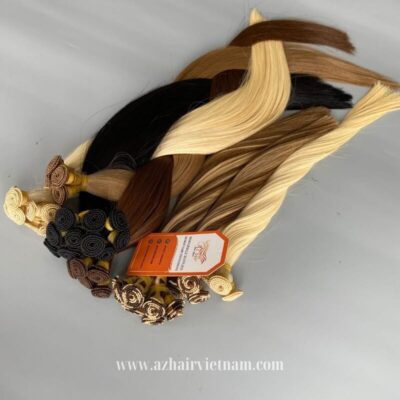 Vietnamese-Hand-tied-Weave-100%-Long-Lasting-Human-Hair-Extensions