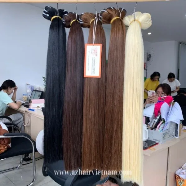 High-end-Quality-Vietnamese-Weave-Hair-Extensions-No-Mix-Synthetic-Fiber-Wholesale-Price