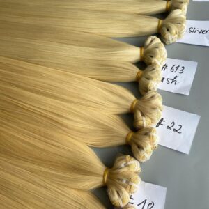 High-end-Vietnamese-Weft-Hair-Extensions-Latest-Color-Trend-12A-Grade-Quality