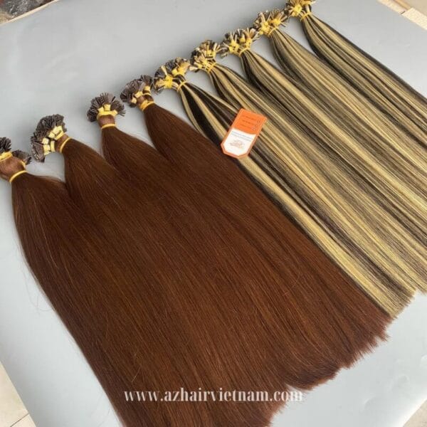 Top-Selling-100%-Vietnamese-Human-Keratin-Flat-tip-Hair-Extensions-Highlight-Color