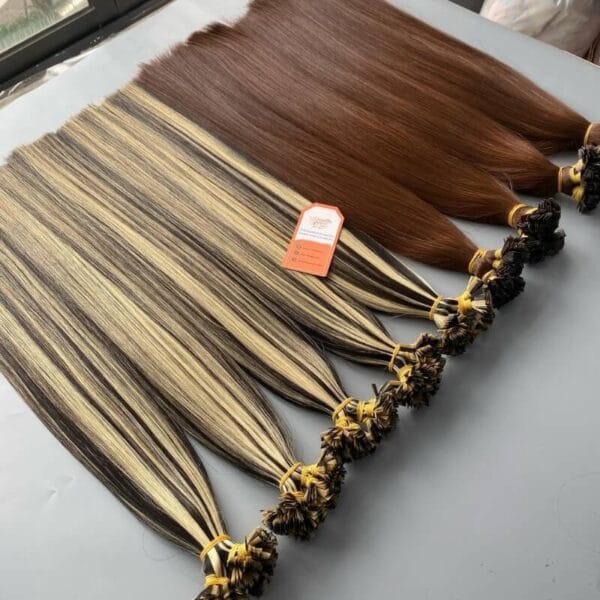 Top-Selling-100%-Vietnamese-Human-Keratin-Flat-tip-Hair-Extensions-Highlight-Color