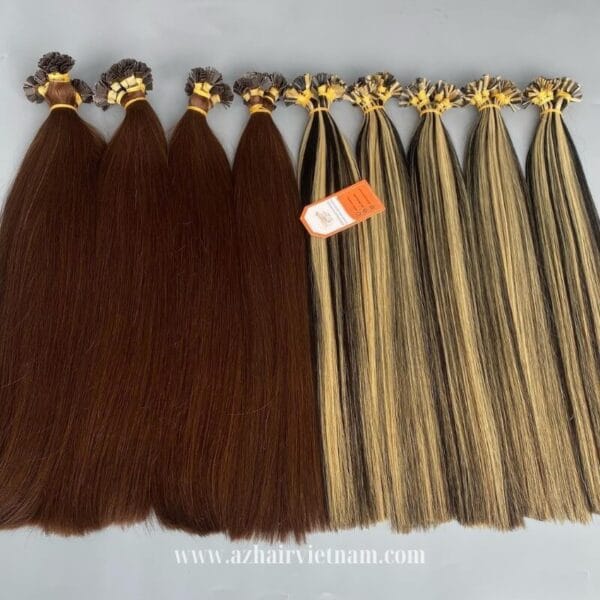 Top-Selling-100%-Vietnamese-Human-Keratin-Flat-tip-Hair-Extensions-Highlight-Color