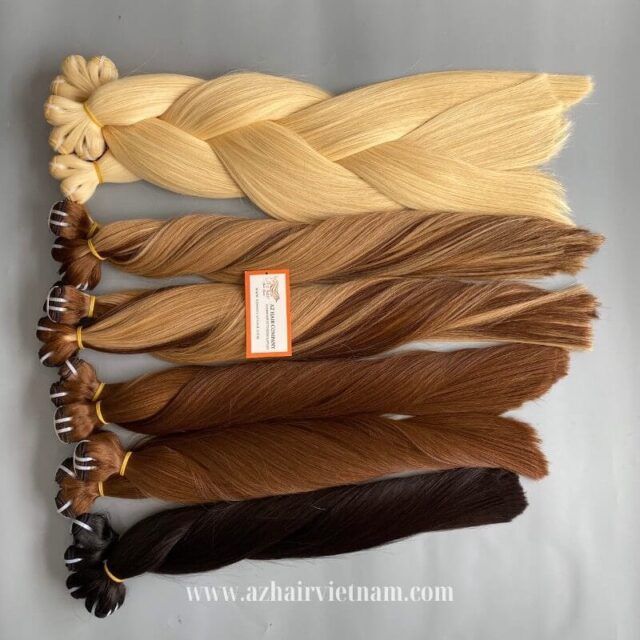 Top-notch-Colored-Bone-Straight-Weft-Hair-Extensions-100%-Vietnamese-Human-Hair