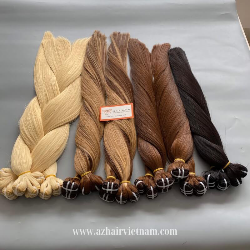 Top-notch-Colored-Bone-Straight-Weft-Hair-Extensions-100%-Vietnamese-Human-Hair