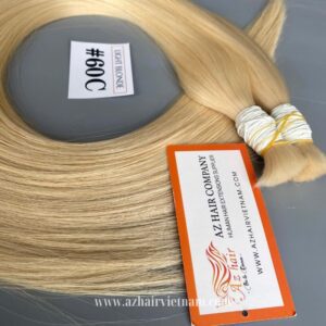 100%-Vietnamese -Bulk-Human-Hair-In-Light-Blonde-Color-Top-of-the-line-Quality