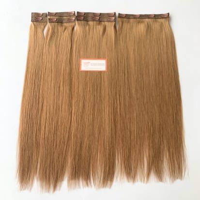 Clip in hair extensions