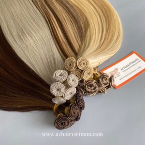 Meticulously-Handcrafted-Hand-tied-Weft-Hair-Extensions-100%-Vietnamese-Human-Hair