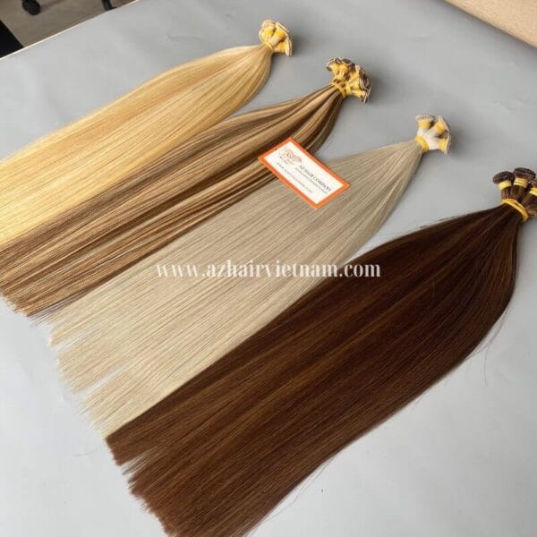 Meticulously-Handcrafted-Hand-tied-Weft-Hair-Extensions-100%-Vietnamese-Human-Hair