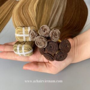 Multi-Colored-Vietnamese-Weave-Hair-100%-Human-Hair-Extensions-8-34-Factory-Price