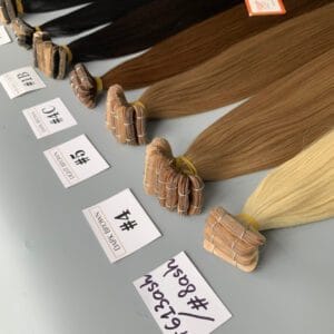 Tape-in-hair-extensions