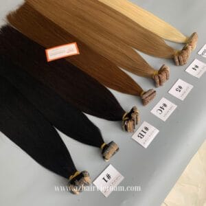 Tape-in-hair-extensions