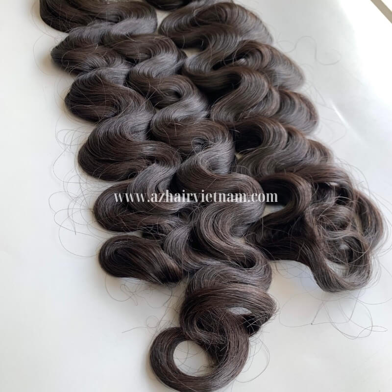 Wholesale Vietnamese Regular Tape Human Hair Extensions Body Wavy Premium  Quality