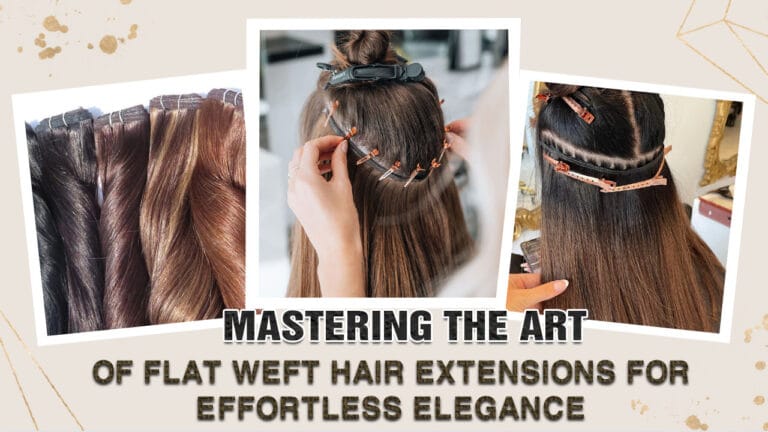 Mastering-the-Art-of-Flat-Weft-Hair-Extensions-for-Effortless-Elegance