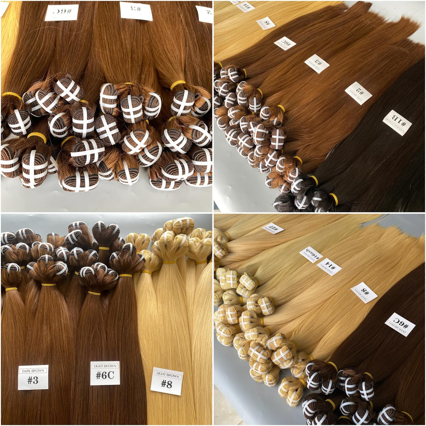 Sew-in hair extensions