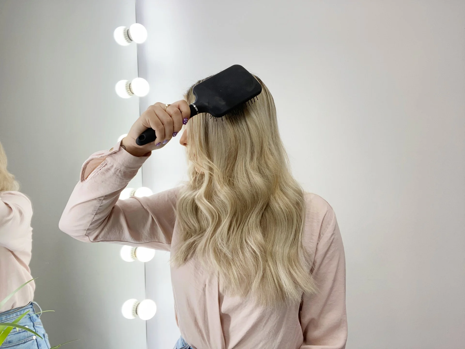 How-To-Wash-Hair-With-Tape-Hair-Extensions