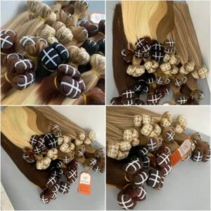 Premium-Hair-Quality-Colored-Weft-Hair-Extensions -Wholesale-Price