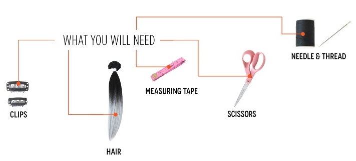 How-To-Make-DIY-Clip-in-Hair-Extensions-At-Home