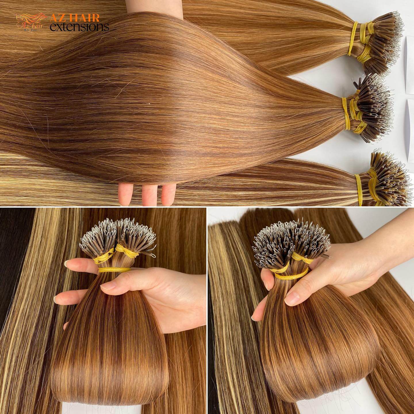 Nano-ring-hair-extensions