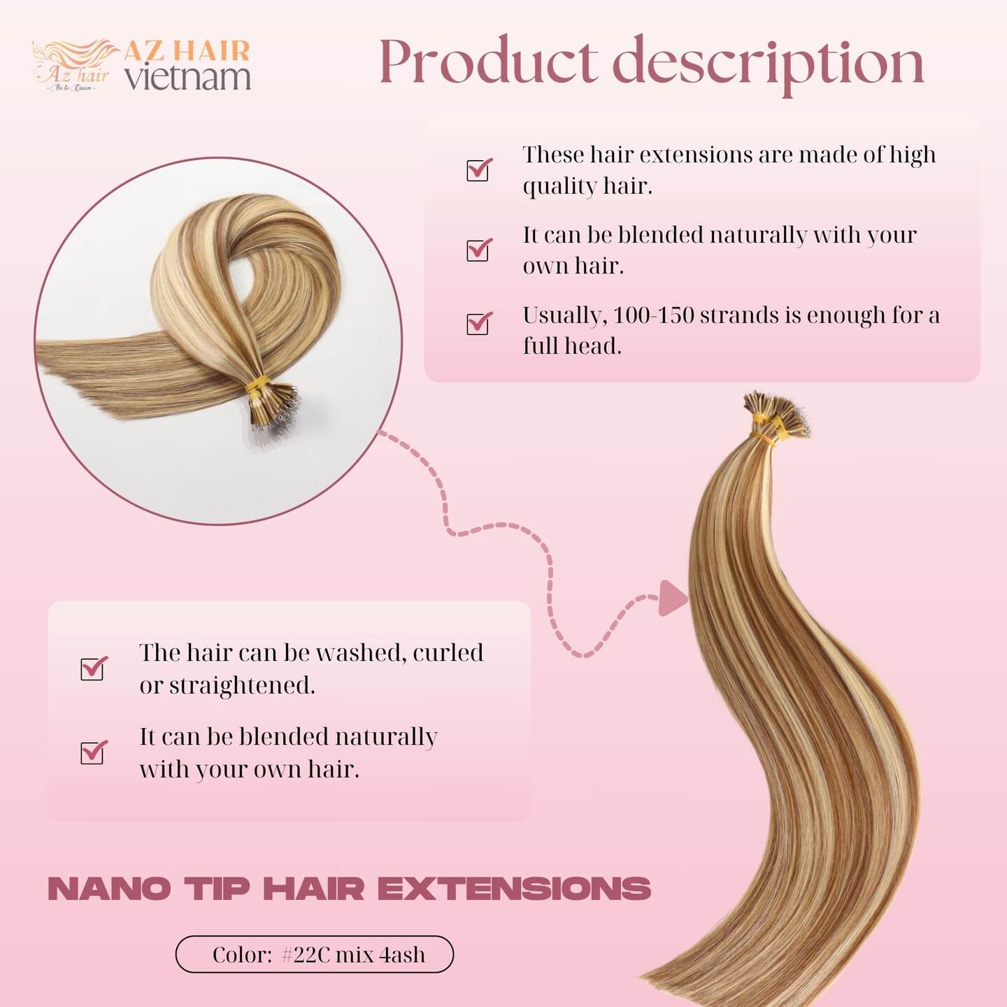 Nano Ring Hair Extensions