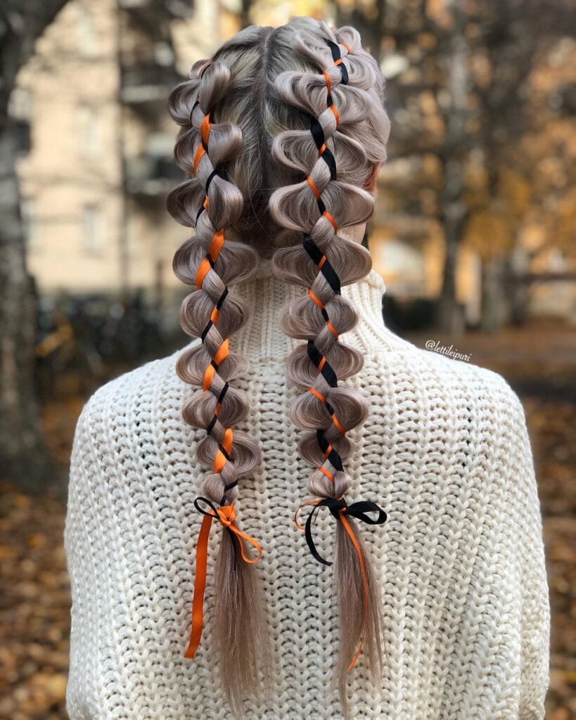 Creative-Halloween-Hairstyles-without-Requiring-Costume-2024