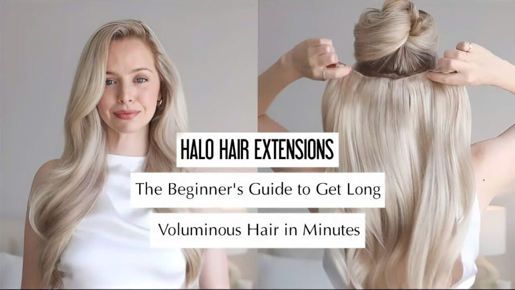 Halo-Hair-Extensions-The-Beginner's-Guide