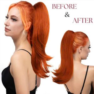 High-end-Vietnamese-Ponytail-Hair-Extensions-Premium-Quality-24-inches-Factory-Price-Before -After