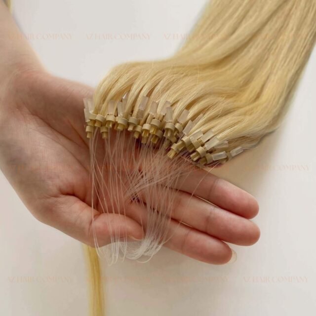 High-quality-Vietnamese-Micro-loop-Hair-Extensions-Blonde-Color-Wholesale-3