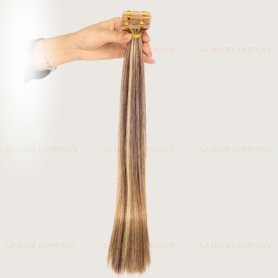 Tape-In-Hair-Extensions-Highlight-Color-#2ash/60C-For-A-Flawless-Look