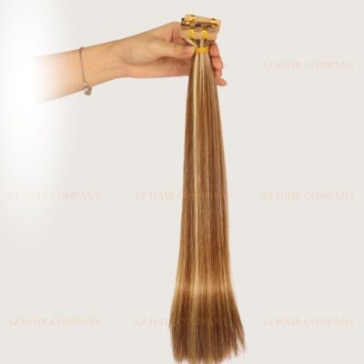 Tape-In-Hair-Extensions-Highlight-Color-#22C/4 -Natural-And-Dimensional-Look